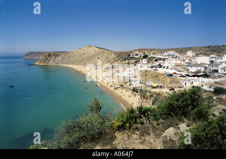 Algarve occidentale, Burgau, Portogallo Foto Stock