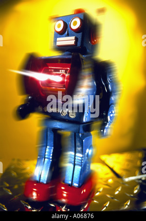 Robot dello stagno Foto Stock