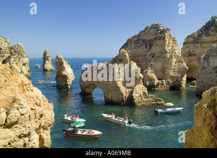 Il Portogallo, Lagos, Ponta da Piedade Foto Stock