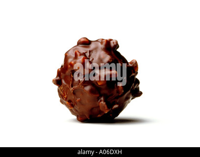 Cioccolato Fondente al tartufo Foto Stock