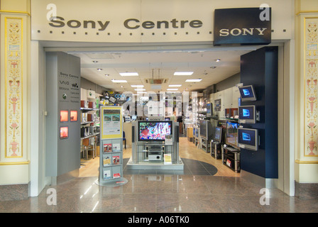 Il Sony Center Shop store Trafford Centre Regno Unito Regno Unito Inghilterra Europa GB Gran Bretagna UE Unione Europea Foto Stock