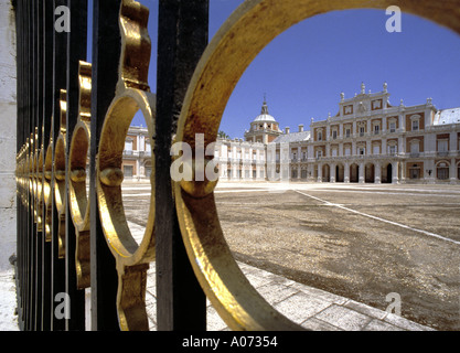 Palazzo reale del XVIII secolo di Madrid Aranjuez Spagna Foto Stock