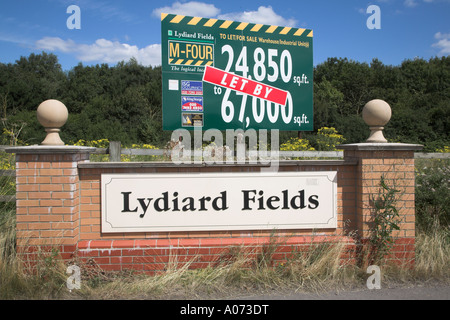 Lydiard Fields business park Swindon Wiltshire, Inghilterra Foto Stock