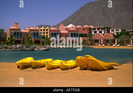 Laguna a Hyatt Hotel di Taba Heights Foto Stock