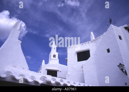 Binibeca Vell Menorca Minorca spagna Foto Stock