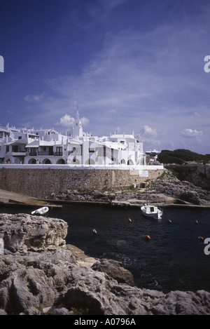 In stile moresco Binibeca Menorca Minorca spagna Foto Stock