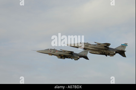 Sepecat Jaguar GR3A. Attacco a terra degli aeromobili 4149-393 XAV Foto Stock