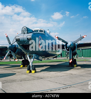 AVRO Shackleton MR 3 XF708 marittimi aerei di ricognizione ex 201 Squadrone Royal Air Force REGNO UNITO Foto Stock