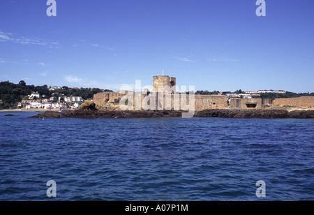 St Aubin's Fort, Jersey, Isole del Canale Foto Stock