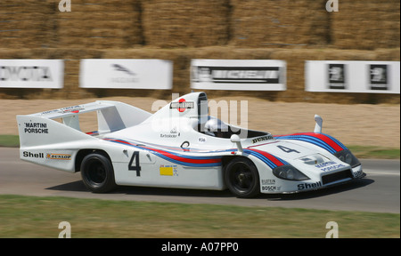 1977 936 Porsche Spyder, driver; Jacky Ickx. A 2005 Goodwood Festival of Speed, Sussex, Regno Unito. Foto Stock