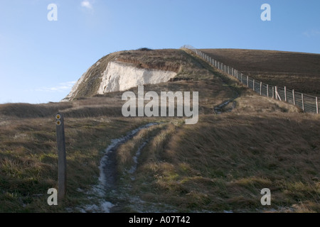 Viste da Shakespeare Cliff Foto Stock