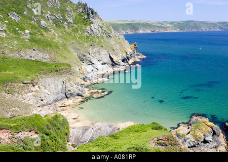 Starehole Cove, Devon, Regno Unito Foto Stock