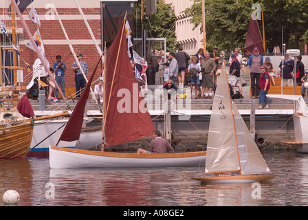 Legno Australiano Boat Festival 2005 Hobart Tasmania Foto Stock