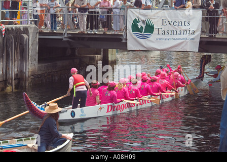 Legno Australiano Boat Festival 2005 Hobart Tasmania Foto Stock