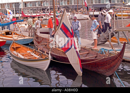 Legno Australiano Boat Festival 2005 Hobart Tasmania Foto Stock