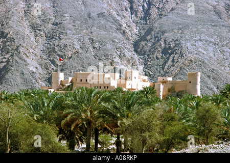 Sultanat Oman das Fort von Nakhal Fort di Nakhal Foto Stock