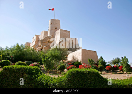 Sultanat Oman das Fort von Nakhal Fort di Nakhal Foto Stock