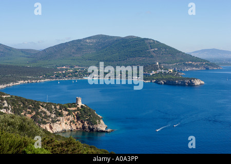 Capo Caccia, vicino ad Alghero, Sardegna, Italia Foto Stock