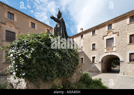 Monastero di Lluc, Maiorca, isole Baleari, Spagna Foto Stock