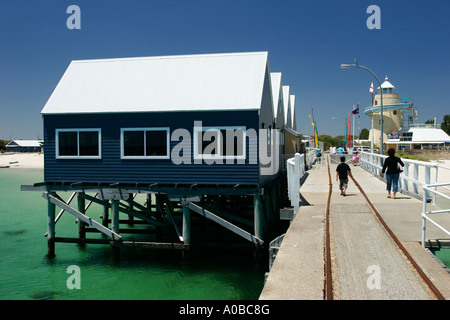 Pontile Bussleton,Western Australia. Foto Stock