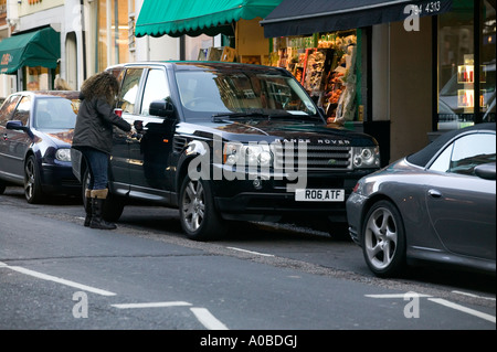 Grande 4x4 in Hampstead Londra Nord 2006 Foto Stock