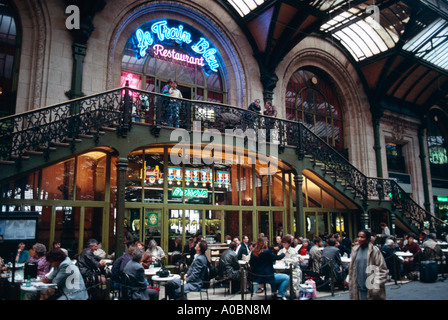 Il ristorante Le Train Bleu Eingang Parigi Foto Stock