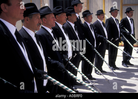 Cristo crocifisso festa Calatafimi Sicilia Italia Foto Stock