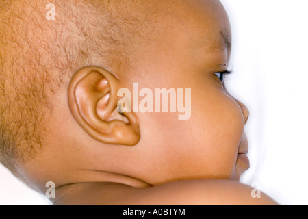 African American baby Girl Foto Stock