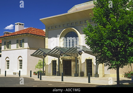 Philbrook Museum of Art, ingresso, Tulsa, Oklahoma, Stati Uniti d'America Foto Stock