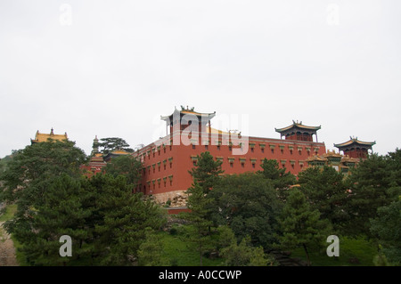 Il Tempio Xumifushou (Tempio di Sumeru felicità e longevità) di otto templi esterno in Chengde, Cina Foto Stock