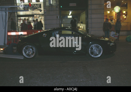 Scoop di Audi R8 durante la pre-lancio visita a Londra Foto Stock