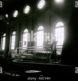 Un mulino vittoriano a Wigan in Lancashire in Gran Bretagna in Inghilterra nel Regno Unito Regno Unito. Industria macchina industriale storia mulini a motore Foto Stock