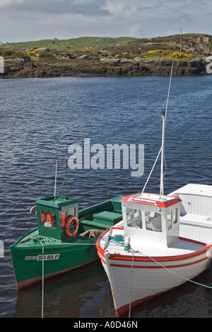 L'Irlanda County Donegal Gweedore area Porto Bunbeg barche da pesca Foto Stock