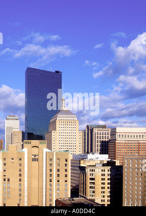 Boston Massachusetts, STATI UNITI D'AMERICA Back Bay area Foto Stock