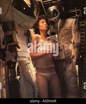 ALIEN 1979 TCF film con Sigourney Weaver Foto Stock