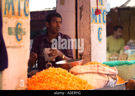 Devaraja frutta e verdura mercato, Mysore, India. Foto Stock