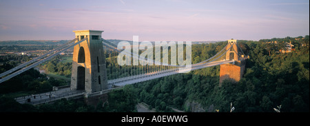 Il ponte sospeso di Clifton Clifton Bristol Inghilterra Foto Stock