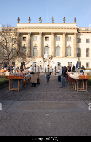 Humboldt Universität di Berlino Foto Stock