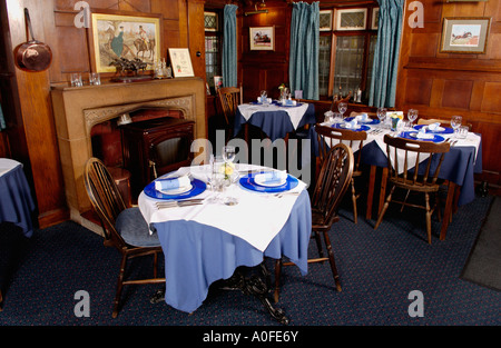 Bel ristorante presso il Talbot a Knightwick Worcestershire Inghilterra Foto Stock