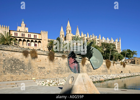 La cattedrale di Palma di Maiorca Spagna Foto Stock