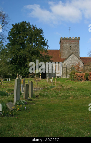 East Dean Chiesa East Dean West Sussex Foto Stock