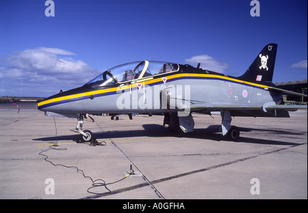 British Aerospace HS Hawk T1. Istruttore militare di aeromobili. GAV 2125-182 Foto Stock
