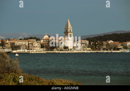 Assunta, villaggio di Osor, Cres Isola di Losinj Canal, Quarnaro, Croazia Foto Stock