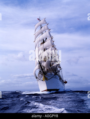 TALL SHIP ex NIPPON MARU GIAPPONE Foto Stock