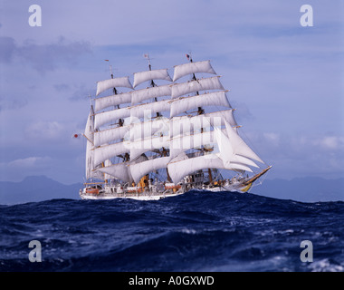 TALL SHIP ex NIPPON MARU GIAPPONE Foto Stock