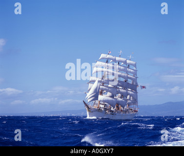 TALL SHIP ex NIPPON MARU GIAPPONE Foto Stock