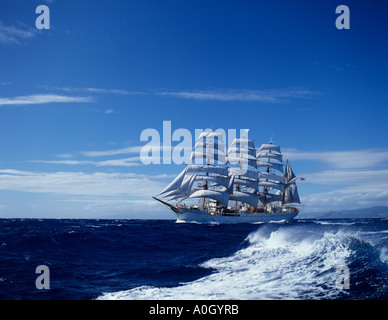 TALL SHIP ex KAIWO MARU GIAPPONE Foto Stock