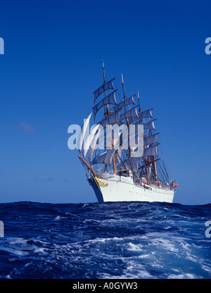 TALL SHIP ex KAIWO MARU GIAPPONE Foto Stock