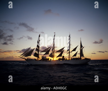 TALL SHIP ex KAIWO MARU GIAPPONE Foto Stock