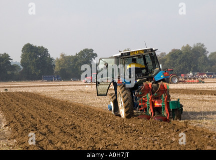 Nazionale dei Campionati di aratura 2006, Loseley Park, Surrey Foto Stock